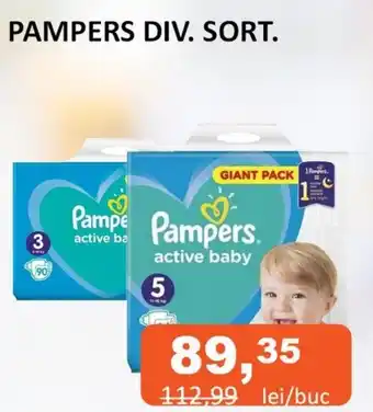 Unicarm PAMPERS DIV. SORT. Ofertă