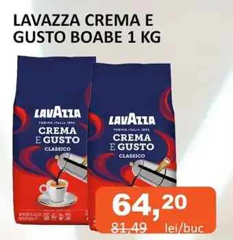 Unicarm LAVAZZA CREMA E GUSTO BOABE 1 KG Ofertă
