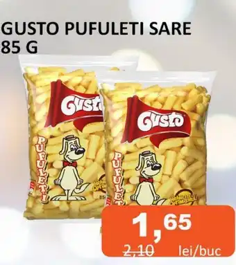 Unicarm GUSTO PUFULETI SARE 85 G Ofertă