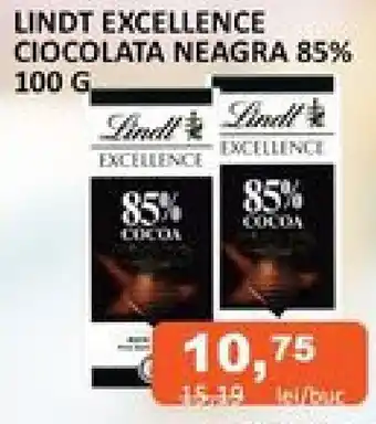 Unicarm LINDT EXCELLENCE CIOCOLATA NEAGRA 85% 100 G Ofertă