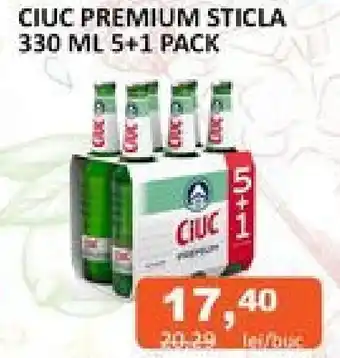 Unicarm CIUC PREMIUM STICLA 330 ML 5+1 PACK Ofertă