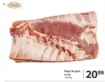 Selgros Piept de porc cu os Ofertă