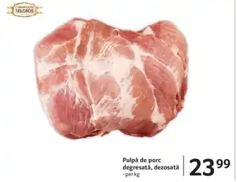 Selgros Pulpă de porc degresată, dezosată Ofertă