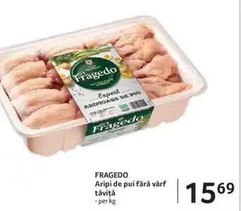 Selgros FRAGEDO Aripi de pui fără vârf tăviţă Ofertă