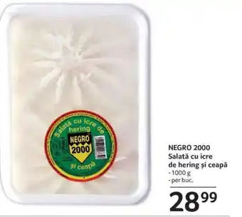 Selgros NEGRO 2000 Salată cu icre de hering şi ceapă Ofertă