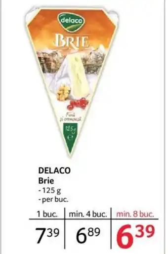 Selgros DELACO Brie Ofertă