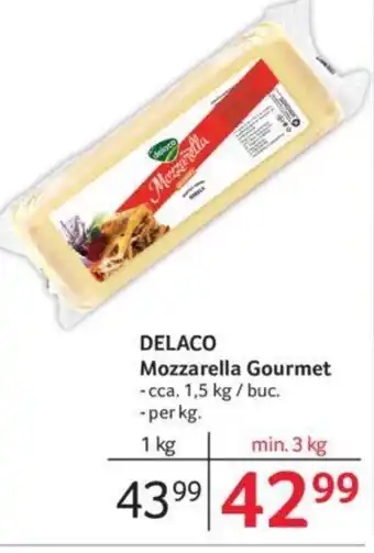 Selgros DELACO Mozzarella Gourmet Ofertă