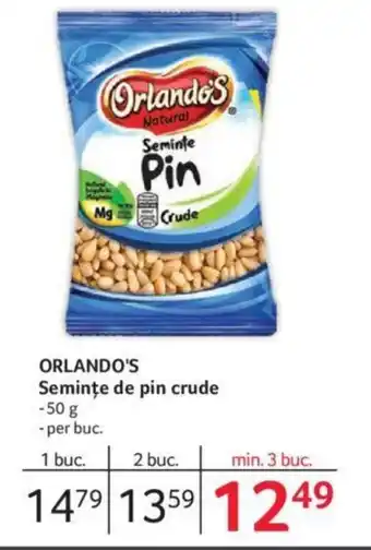 Selgros ORLANDO'S Seminţe de pin crude Ofertă