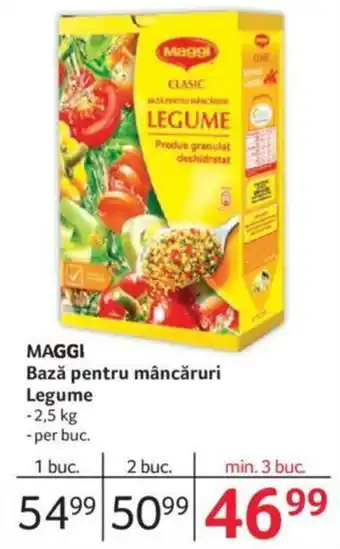 Selgros MAGGI Bază pentru mâncăruri Legume Ofertă
