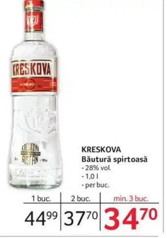 KRESKOVA Băutură spirtoasă