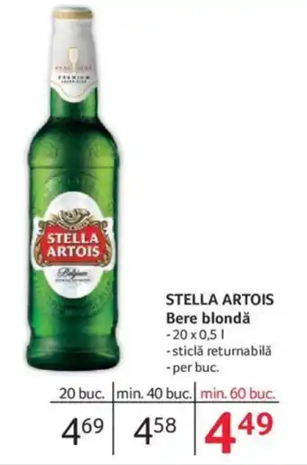 Selgros STELLA ARTOIS Bere blondă Ofertă
