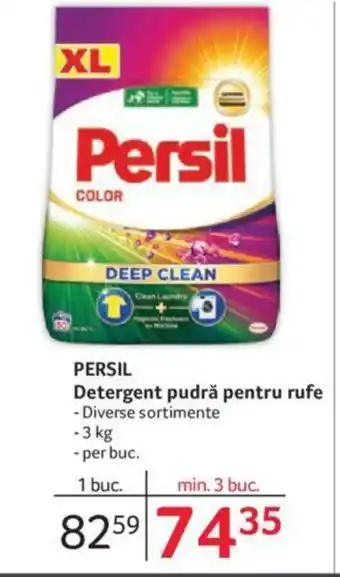 Selgros PERSIL Detergent pudră pentru rufe Ofertă
