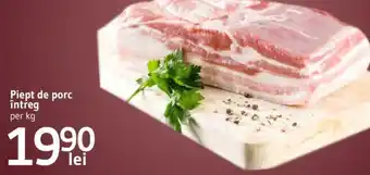 Supeco Piept de porc întreg per kg Ofertă