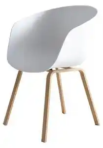 Favi Set 2 scaune Nordin albe Ofertă