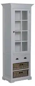 Favi Vitrina din tec, o usa si 4 sertare Ofertă