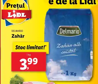 Lidl DELMARIO Zahăr Ofertă