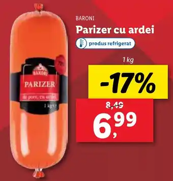 Lidl BARONI Parizer cu ardei Ofertă