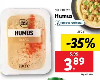 Lidl CHEF SELECT Humus Ofertă