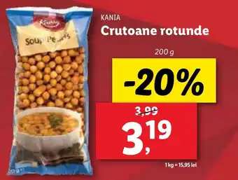 Lidl KANIA Crutoane rotunde Ofertă