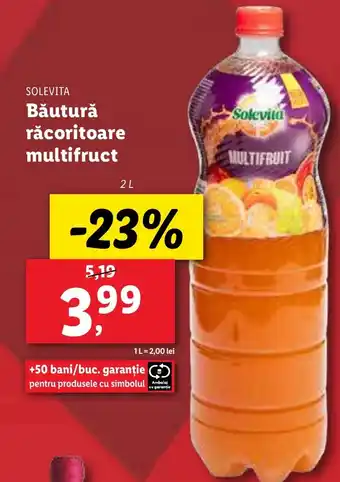 Lidl SOLEVITA Băutură răcoritoare multifruct Ofertă