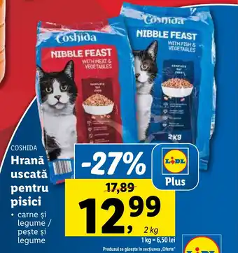 Lidl COSHIDA Hrană uscată pentru pisici Ofertă