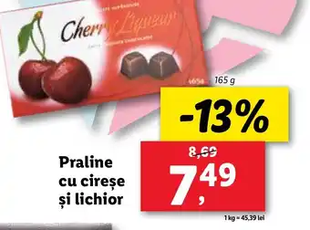 Lidl Praline cu cireşe şi lichior Ofertă