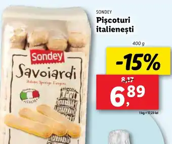 Lidl SONDEY Pișcoturi italieneşti Ofertă