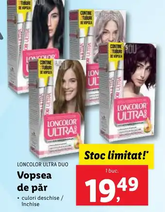 Lidl LONCOLOR ULTRA DUO Vopsea de păr Ofertă