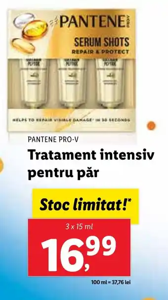 Lidl PANTENE PRO-V Tratament intensiv pentru păr Ofertă