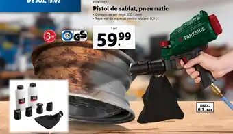 Lidl PARKSIDEⓇ Pistol de sablat, pneumatic Ofertă