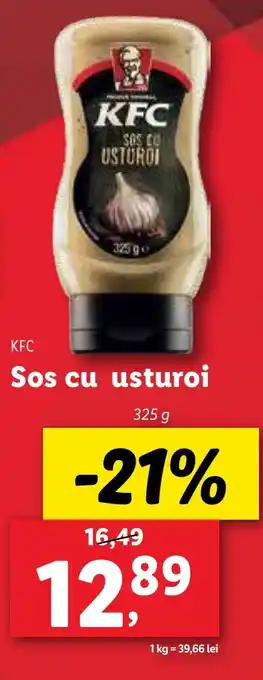 Lidl KFC Sos cu usturoi Ofertă
