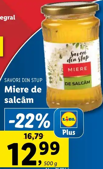 Lidl SAVORI DIN STUP Miere de salcâm Ofertă