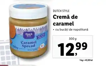 Lidl DUTCH STYLE Cremă de caramel Ofertă