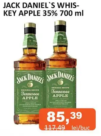 JACK DANIEL'S WHIS-KEY APPLE 35% 700 ml