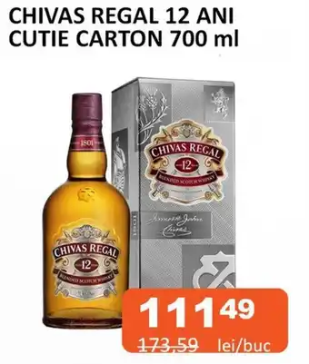 CHIVAS REGAL 12 ANI CUTIE CARTON 700 ml