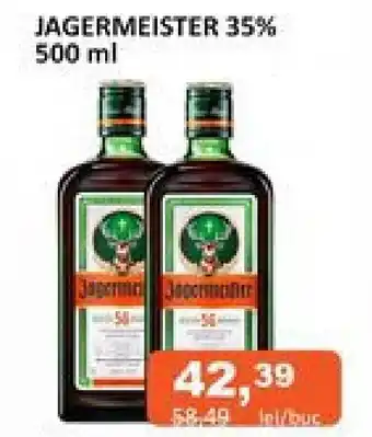 Unicarm JAGERMEISTER 35% 500 ml Ofertă