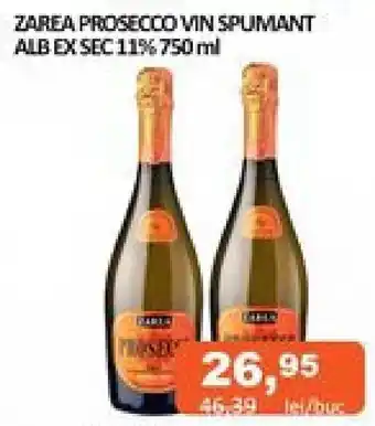 Unicarm ZAREA PROSECCO VIN SPUMANT ALB EX SEC 11% 750 ml Ofertă