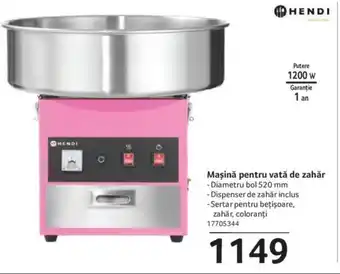 Selgros Mașină pentru vată de zahăr Ofertă