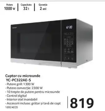 Selgros Cuptor cu microunde YC-PC322AE-S Ofertă