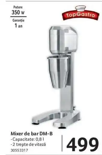 Selgros Mixer de bar DM-B Ofertă