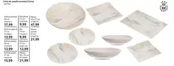 Linia de veselă ceramică Corso
