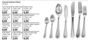 Selgros Linia de tacâmuri Clasic Ofertă