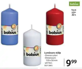 Selgros Lumânare stâlp Ofertă