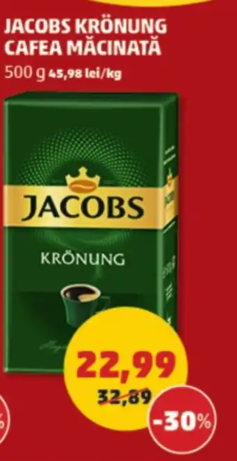 Penny JACOBS KRÖNUNG CAFEA MĂCINATĂ 500 g Ofertă