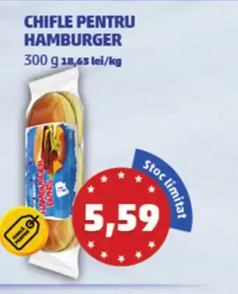 Penny CHIFLE PENTRU HAMBURGER 300 g Ofertă