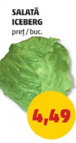 Penny SALATĂ ICEBERG Ofertă