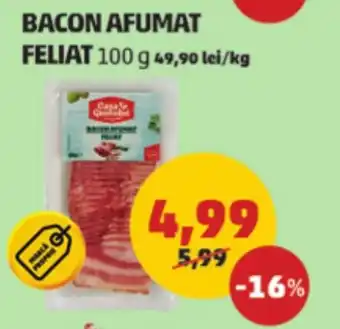 Penny BACON AFUMAT FELIAT 100 g Ofertă