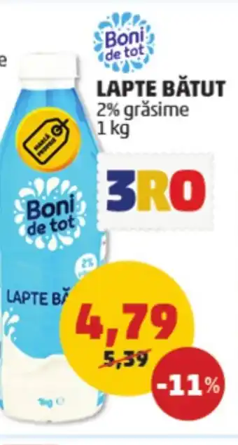 Penny LAPTE BĂTUT Ofertă