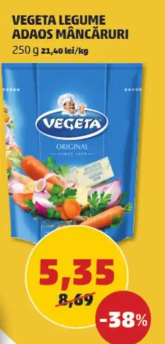 Penny VEGETA LEGUME ADAOS MÂNCĂRURI 250 g Ofertă