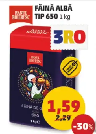 Penny FĂINĂ ALBĂ TIP 650 1 kg Ofertă